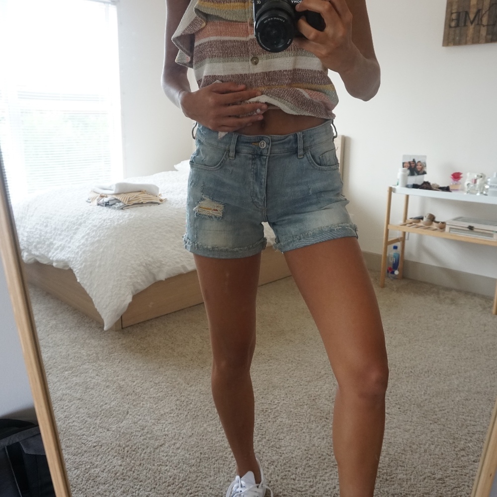 Anthropologie Jean Shorts